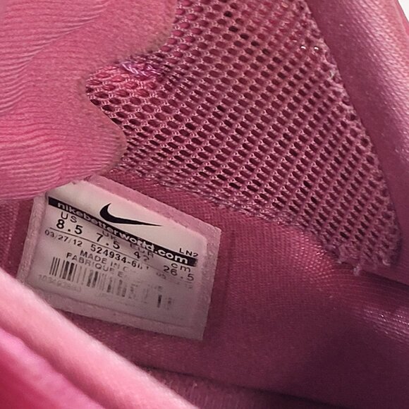 Nike Lunar Hyperdunk Kay Yow Think Pink (2012) Size 8.5 - Picture 4 of 9